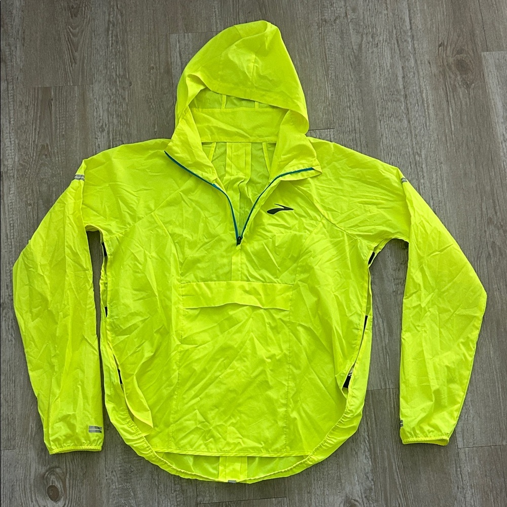 Brooks Neon Running Pullover With Reflective - image 1